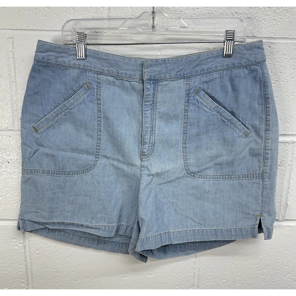 Vintage Liz Wear Liz Claiborne Shorts High Rise 90s Mom Jeans Shorts Size 16‎